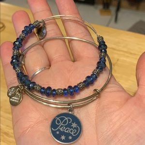 Alex and ani Peace bangle set